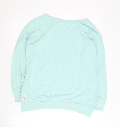 A Post Card from Brighton Women's Blue S Pullover Sweatshirt