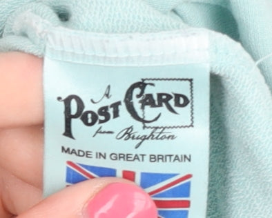 A Post Card from Brighton Women's Blue S Pullover Sweatshirt