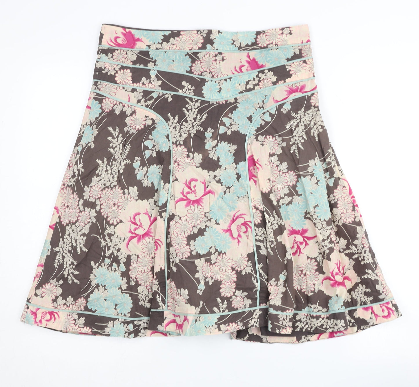 Emily and Fin Women's Multicoloured A-Line Skirt