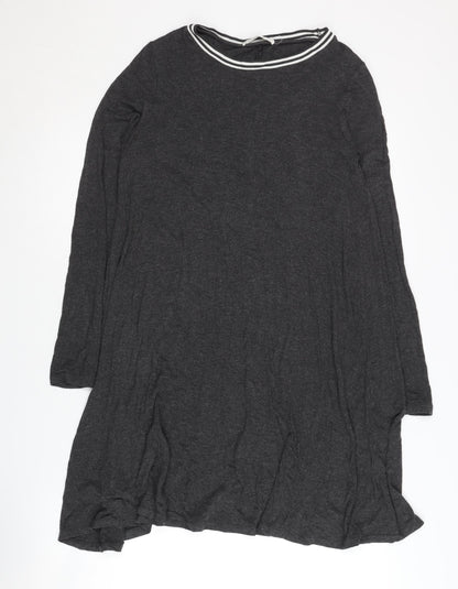 Mango Women's Black Long Sleeve Dress, Size 8
