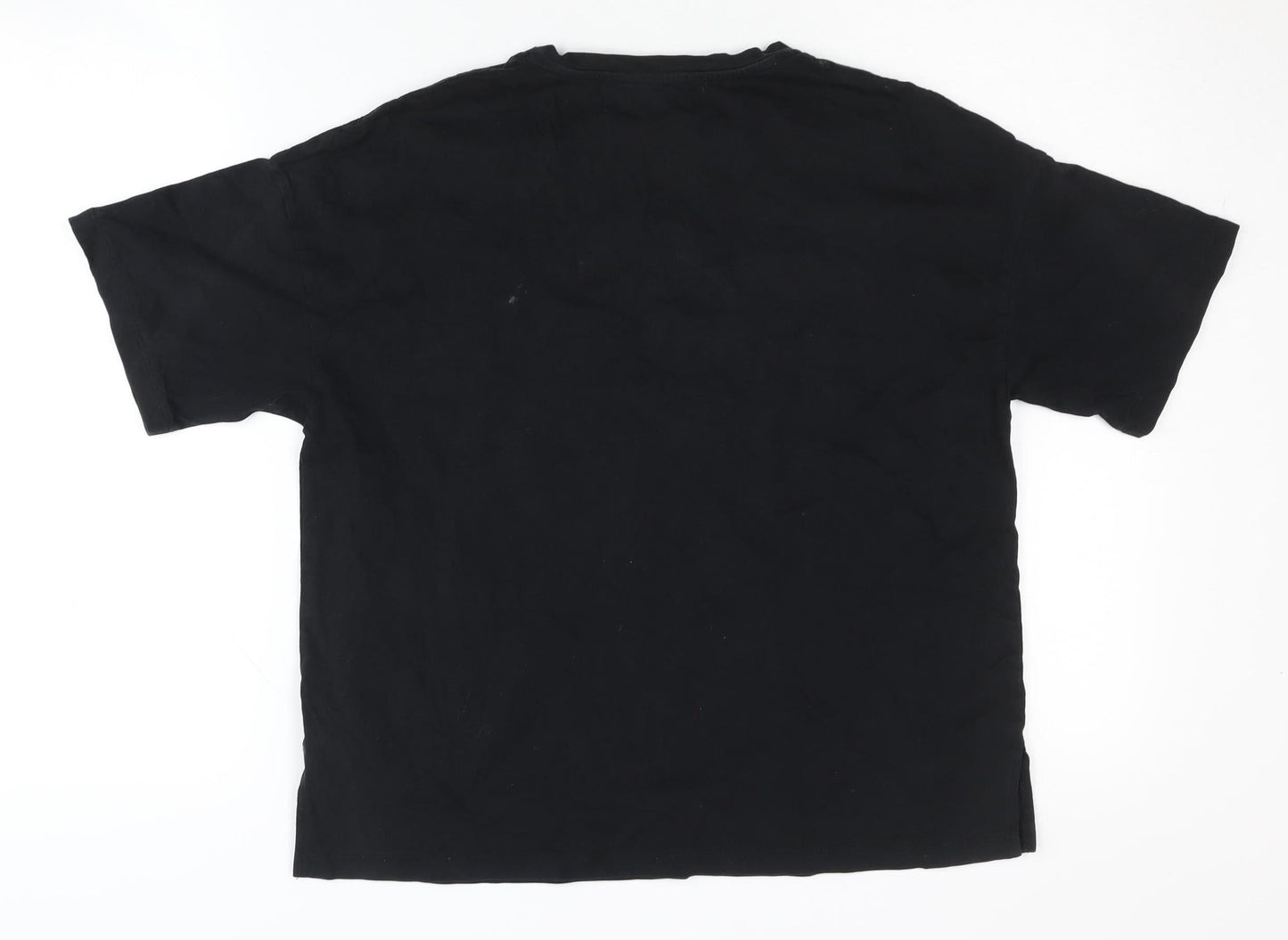 BEAMS LIGHTS Unisex Black Size 10 Basic T-Shirt