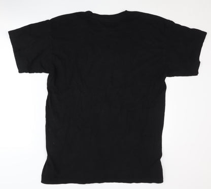 B&C Collection Men's Black 2XL Graphic T-Shirt