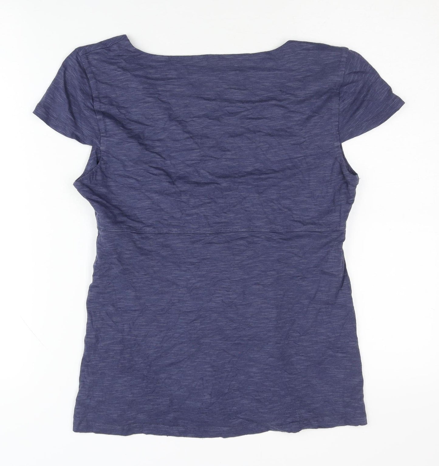 Horny Toad Women's Blue V-Neck T-Shirt M
