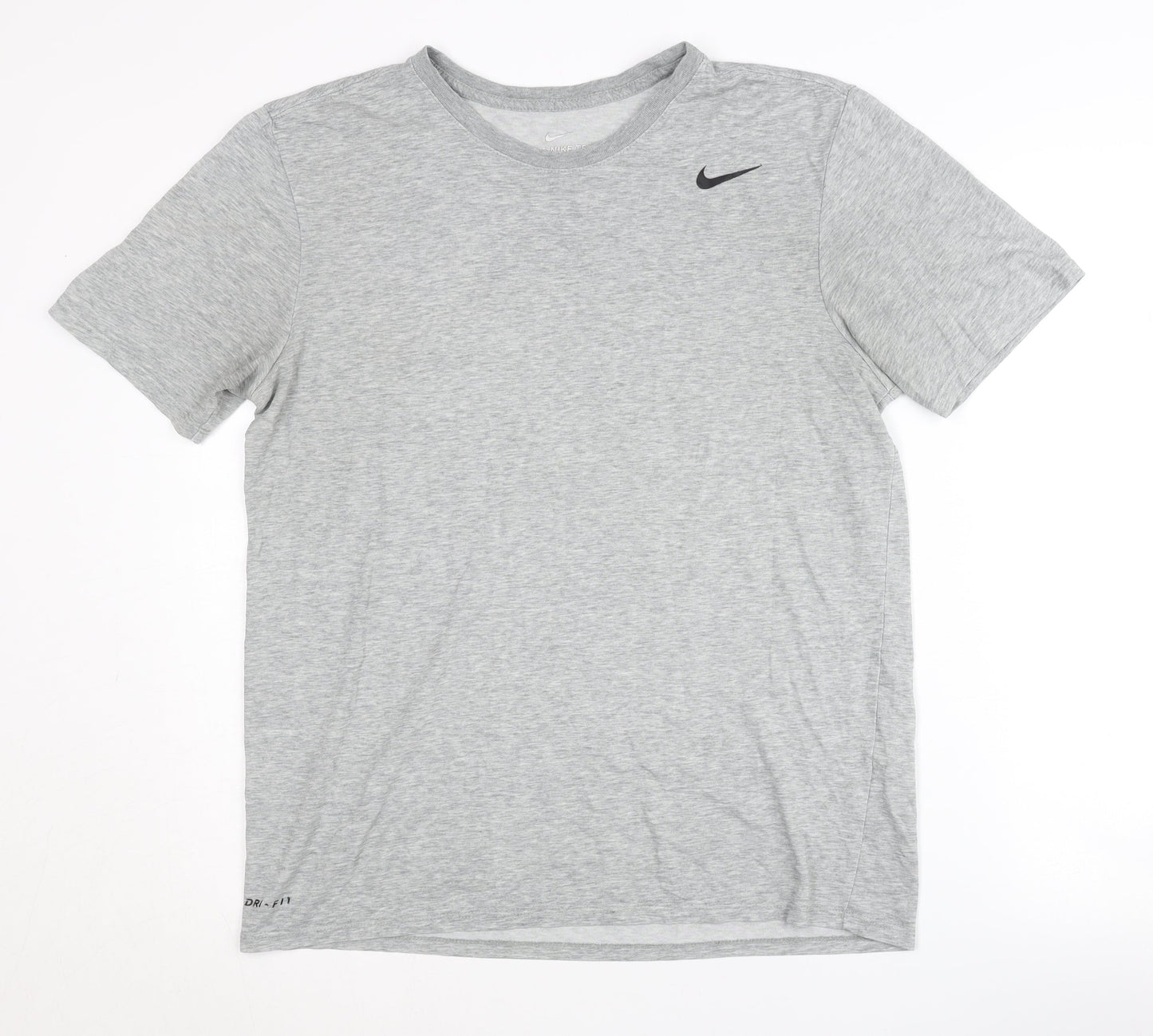 Nike Men's Grey Short Sleeve Regular Fit T-Shirt