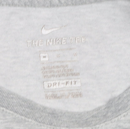 Nike Men's Grey Short Sleeve Regular Fit T-Shirt