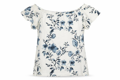 Womens UK Size XS VERO MODA White Basic Blouse