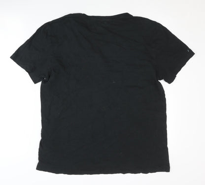 Polo Ralph Lauren Men's Black Graphic T-Shirt L