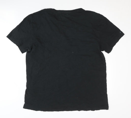 Polo Ralph Lauren Men's Black Graphic T-Shirt L