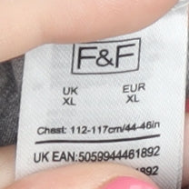 F&F Men's Grey Top Gun T-Shirt XL Movie Graphic