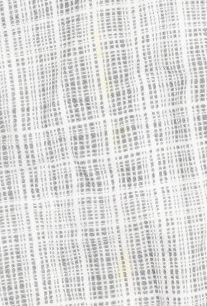 Calvin Klein Mens Grey Check Polo L Collared Top