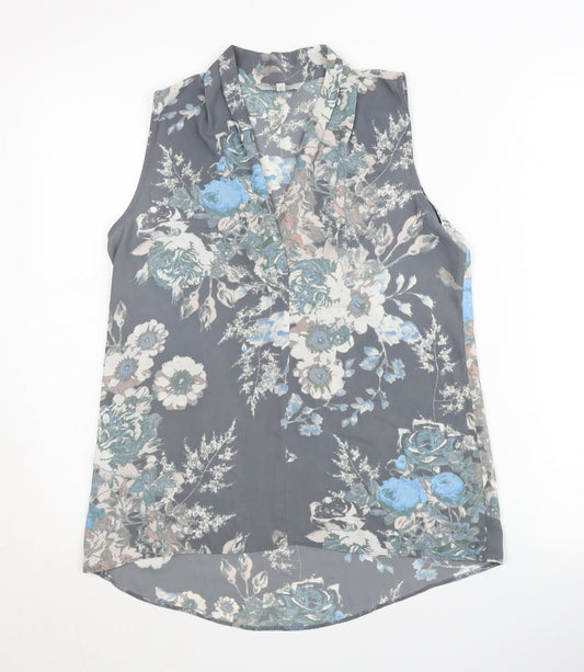 Next Women’s Multicoloured Floral Blouse, Size 8, Summer Style