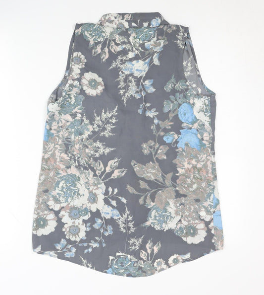 Next Women’s Multicoloured Floral Blouse, Size 8, Summer Style