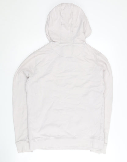 Mens UK Size M Lyle & Scott Ivory Pullover Hoodie