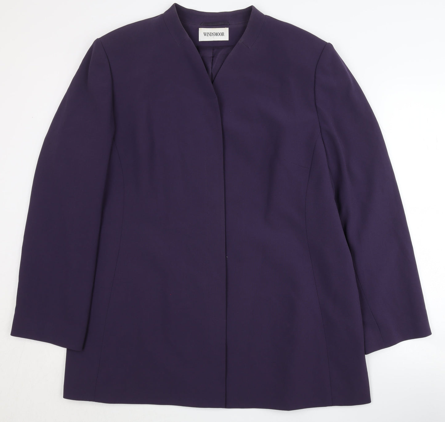 Windsmoor Women's Purple Suit Jacket Size 20