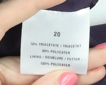 Windsmoor Women's Purple Suit Jacket Size 20