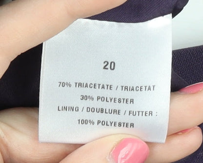 Windsmoor Women's Purple Suit Jacket Size 20