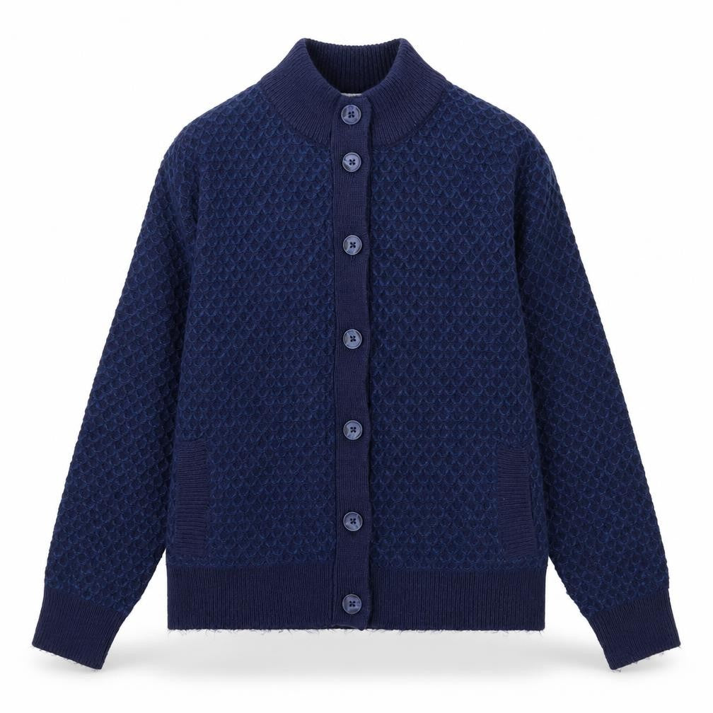 Womens UK Size S Honor Millburn Blue Cardigan Jumper