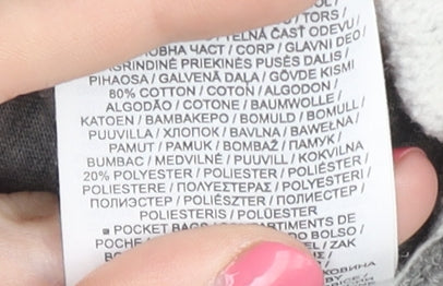 Nike Men's Grey Jogger Trousers XS Cotton Blend