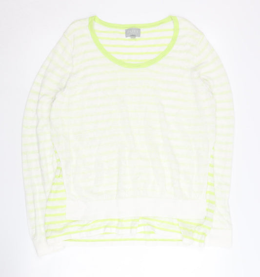 Womens UK Size 16 PURE Collection Multicoloured Pullover Jumper