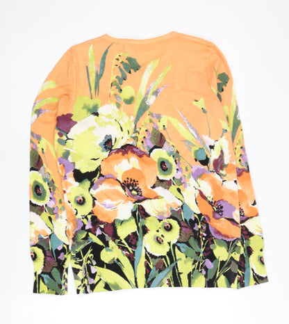 Edina Ronay Women's Multicoloured Cardigan - Size 16