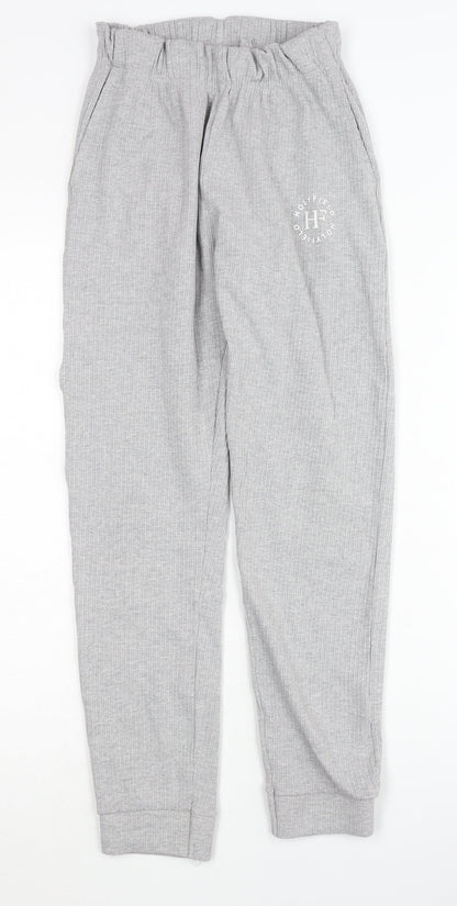 Holyfield Girls Grey Jogger Trousers 10-12 Years Casual Wear