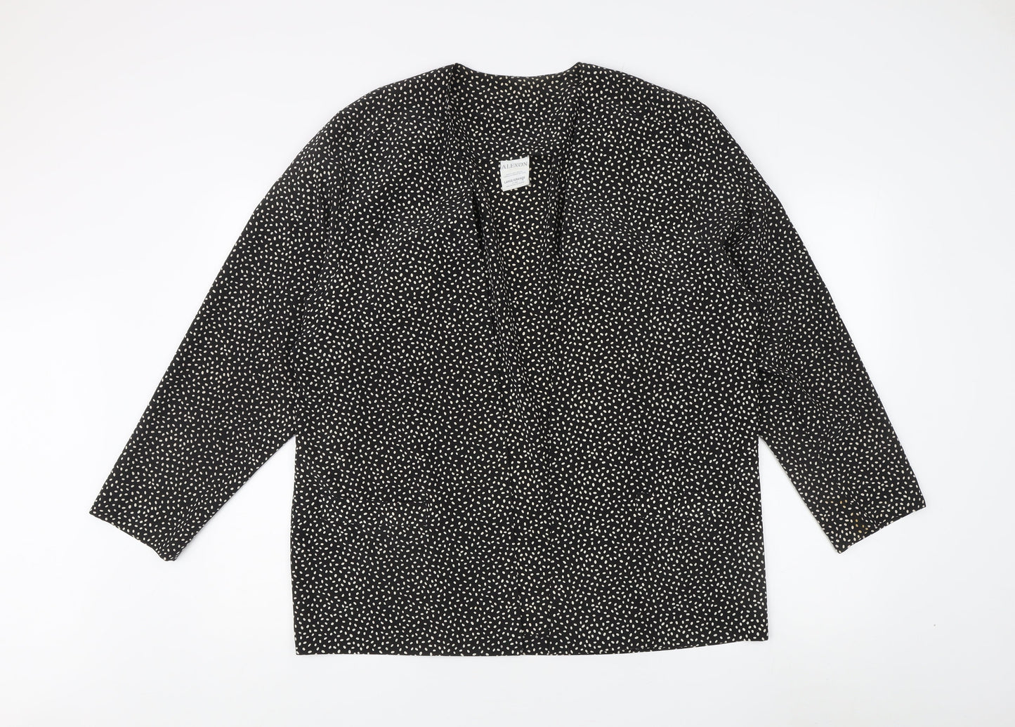 Alexon Women's Black Polka Dot Jacket L
