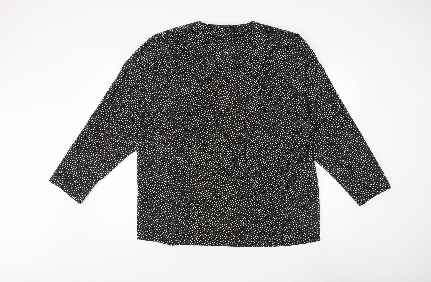 Alexon Women's Black Polka Dot Jacket L