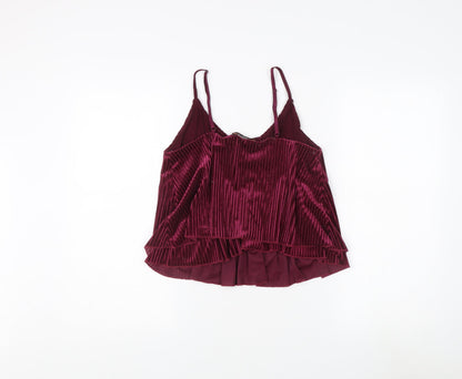 Ann Summers Women's Purple Velvet Camisole - S