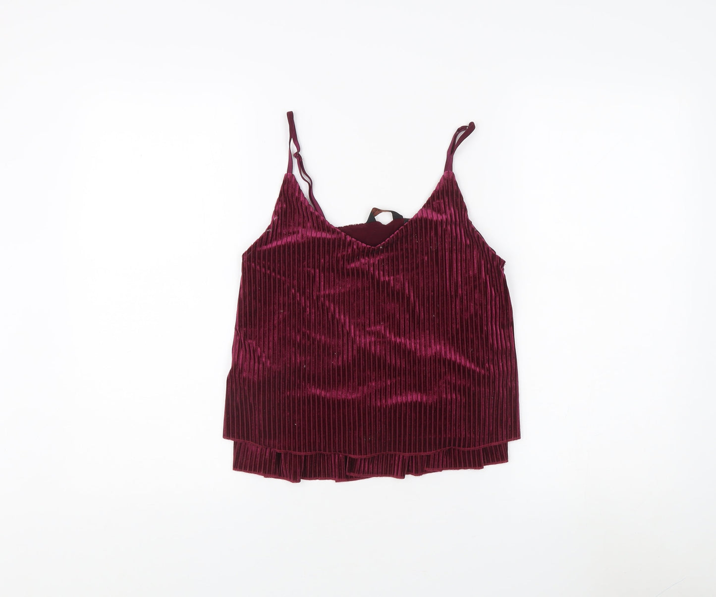 Ann Summers Women's Purple Velvet Camisole - S