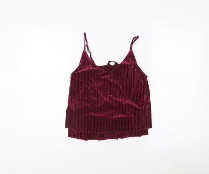 Ann Summers Women's Purple Velvet Camisole - S