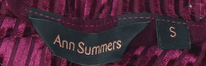 Ann Summers Women's Purple Velvet Camisole - S