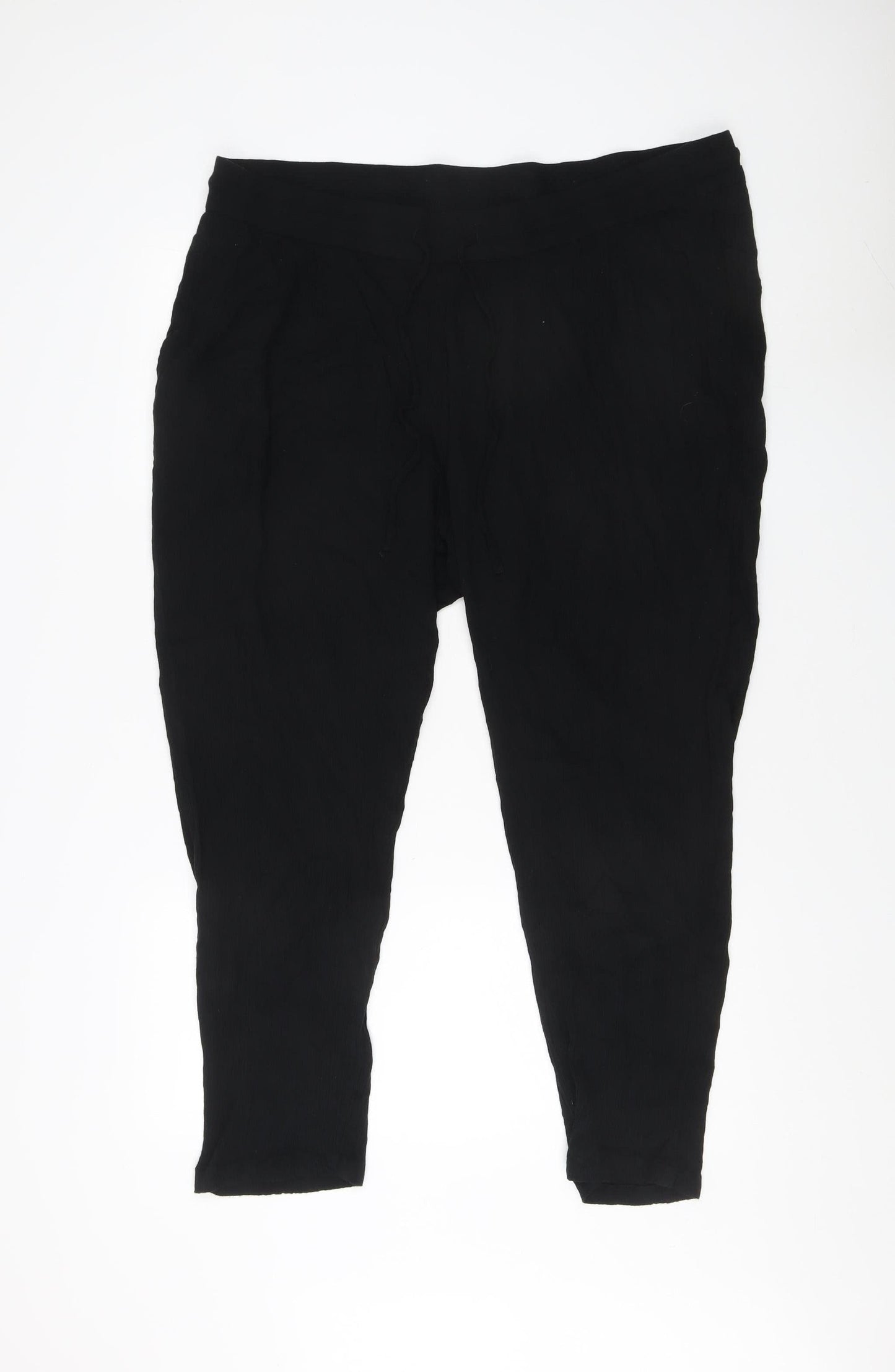 Womens UK Size 20 Marks and Spencer   Black Trousers