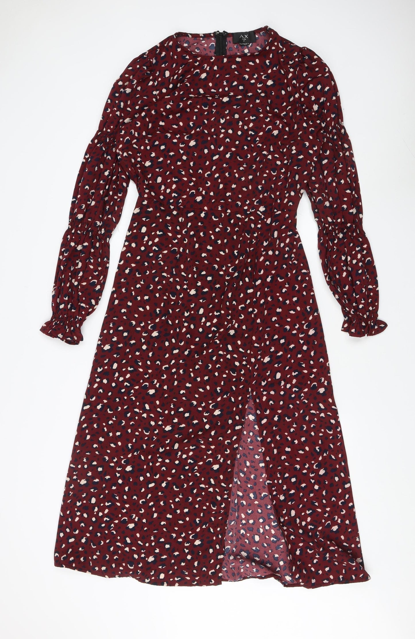 AX Paris Women's Multicoloured Midi Dress Size 14