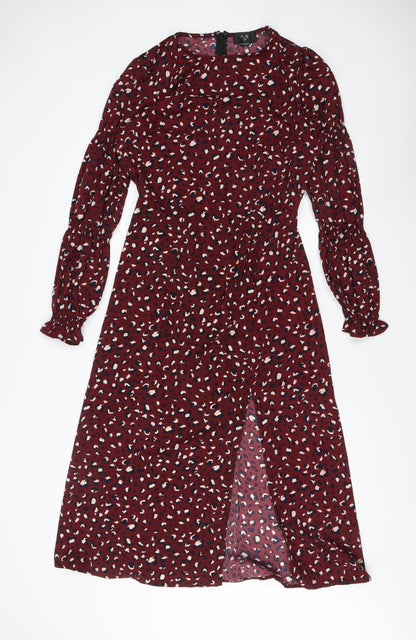AX Paris Women's Multicoloured Midi Dress Size 14