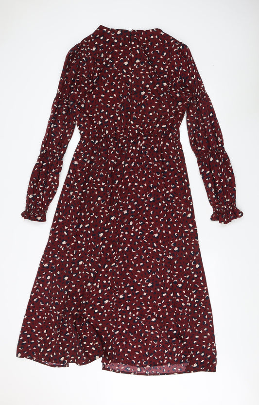 AX Paris Women's Multicoloured Midi Dress Size 14