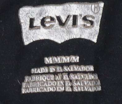 Levi's Men's Black Graphic T-Shirt M