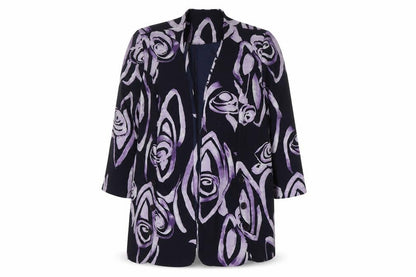 Womens UK Size 20 essence Multicoloured Basic Coat