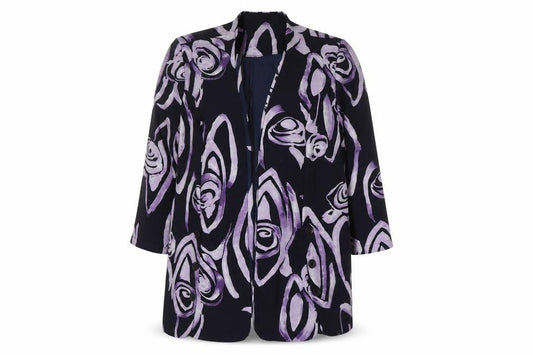 Womens UK Size 20 essence Multicoloured Basic Coat