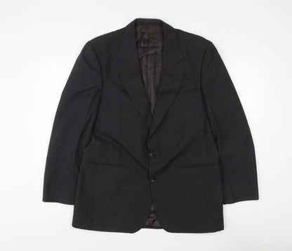 Mens UK Size 40 Aquascutum Regular Grey Suit Jacket