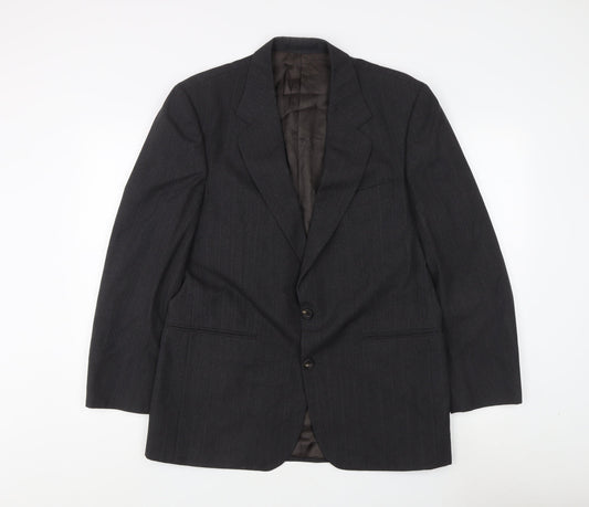 Mens UK Size 40 Aquascutum Regular Grey Suit Jacket