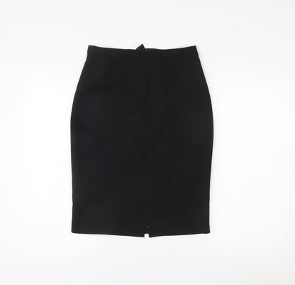 ASOS Women's Black Midi Pencil Skirt Size 8