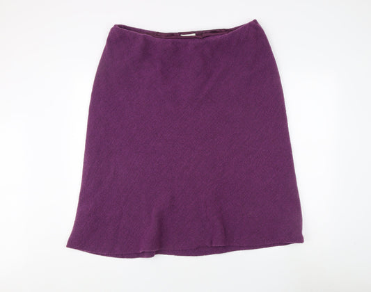 Eastex Women's Purple Wool Skirt Size 20