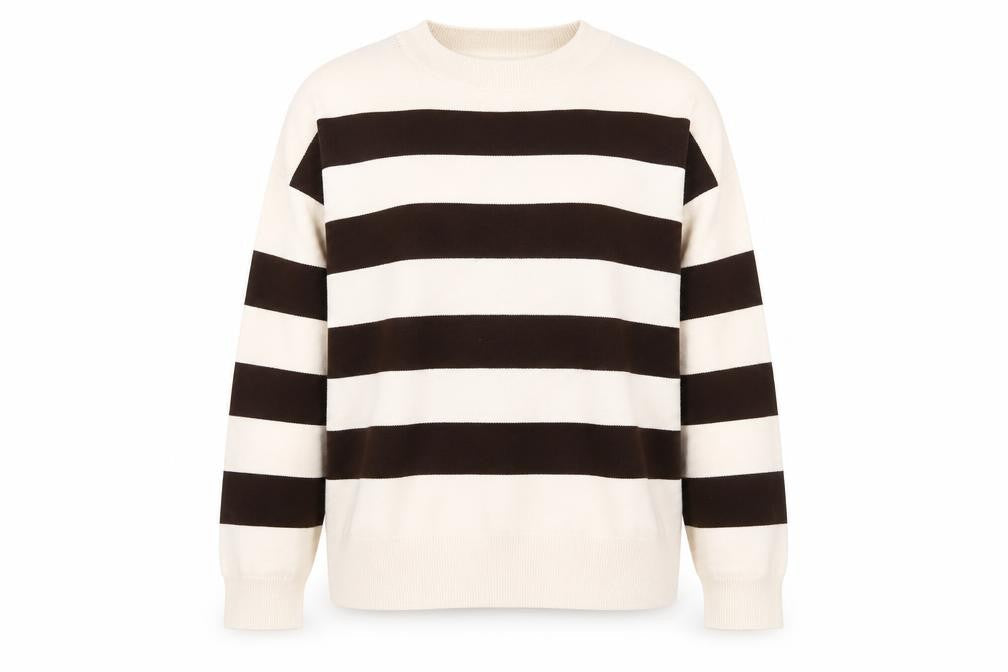 Womens UK Size L MNG Brown Pullover Jumper
