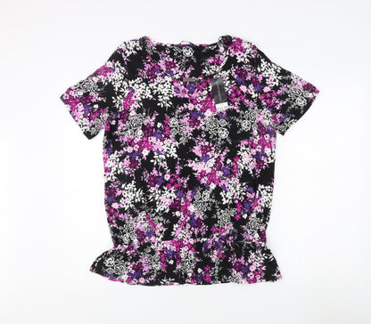 Womens UK Size 18 David Emanuel Multicoloured  Blouse