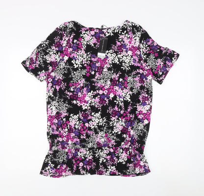Womens UK Size 18 David Emanuel Multicoloured  Blouse