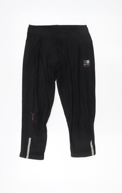Karrimor Women's Black Cropped Running Leggings Size 8