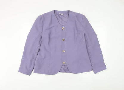 Eastex Women's Purple Blazer, Size 16