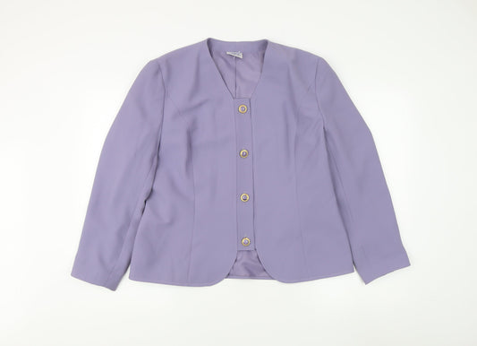 Eastex Women's Purple Blazer, Size 16