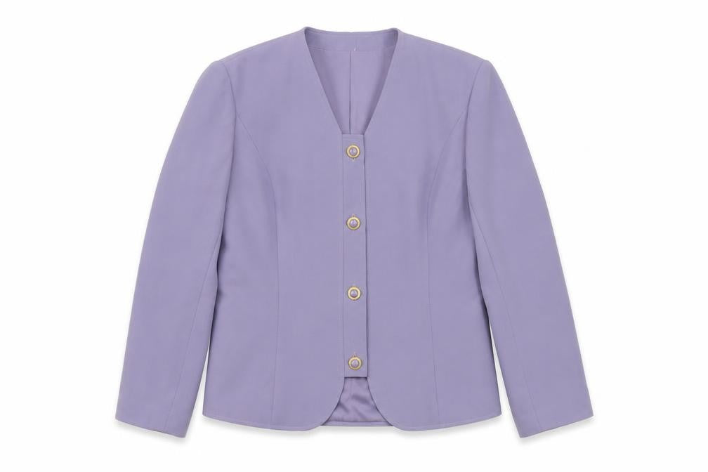 Womens UK Size 16 Eastex Regular Purple Blazer