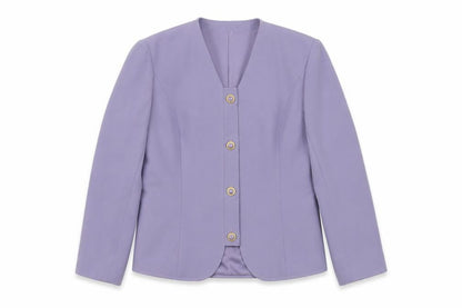 Womens UK Size 16 Eastex Regular Purple Blazer